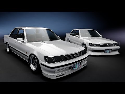 Assetto Corsa Toyota mx83 cressida pack (download in description)