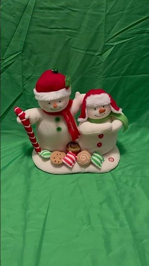 Hallmark Singing Animated Plush Season’s Treatings Snowmen 2008