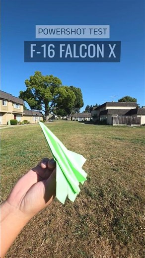 F-16 Falcon X - Easy Paper Jet