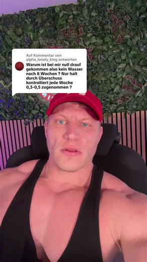 Antwort auf @alpha_lonely_king #trt #testo #wasser #bodybuilding