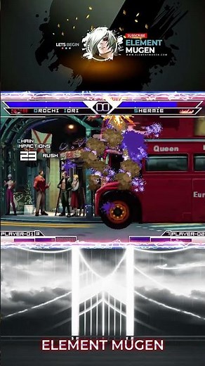[KOF Mugen] Orochi Iori Super Move