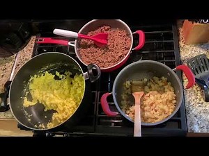 Batch Cooking Breakfast Burritos