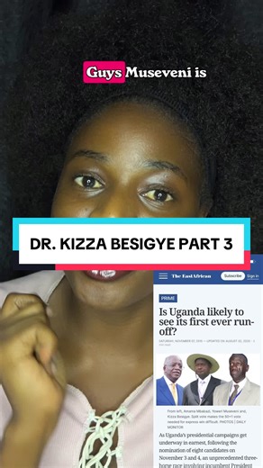 Part 3:Besigye founded the Forum for Democratic Change(FDC) in 2004, a political party which came to be Uganda’s largest opposition until 2020 when he announced he would not be campaigning again! What do you learn from his story? #fyp #ugandatiktok #viral #storytime #freedom