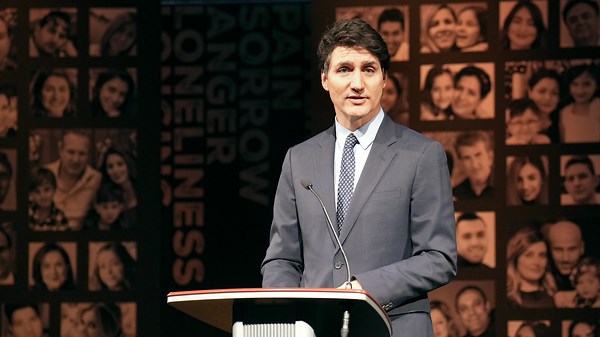 Trudeau speaks at memorial for anniversary of Flight 752 downing