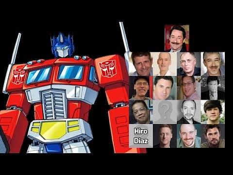 Comparing the Voices - Optimus Prime