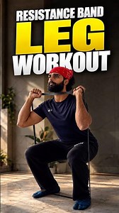 Resistance Band Leg Workout | Legs & Glutes at Home