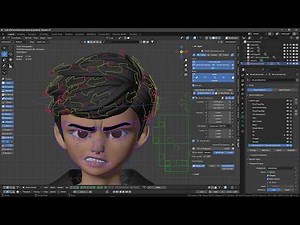 Rigging Process Timelapse - Raka [] Blender 4.2