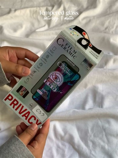 Matte Ceramic Anti Spy Protection for Realme Phones