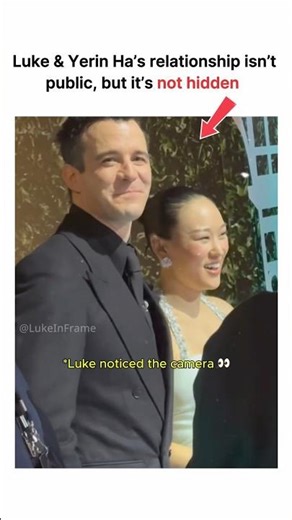 Luke & Yerin Ha’s relationship isn’t public, but it’s not hidden #Shorts