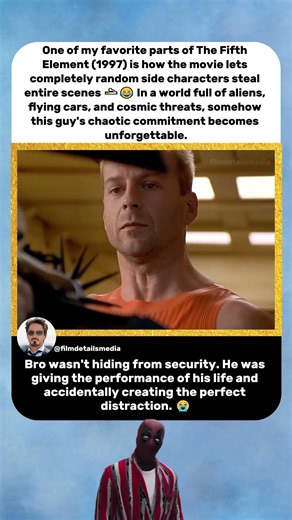 The Fifth Element (1997) This Side Character Stole the Scene 🚬😂
