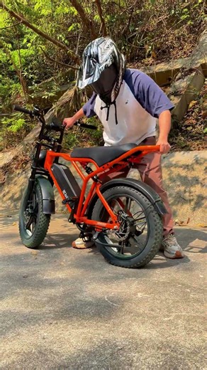 TST® R002 Electric Bike #mopedstyleebike #tst #tstebike #ebike #R002 # #moped #fyp