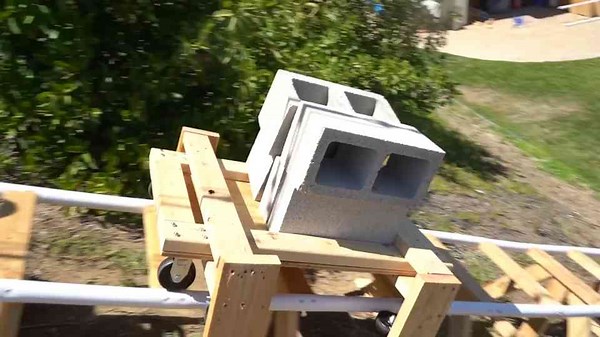 BUILT BACKYARD ROLLER COASTER IN 24 HOURS! DERAILED