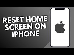 How to Reset Home Screen on iPhone