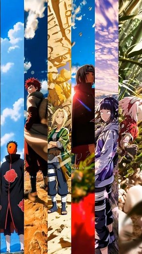 "All Naruto Characters in HD | Ultimate Naruto Character Showcase"