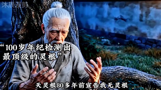 80多年前说我无灵根，如今说我是顶级天灵根，我都一百岁了