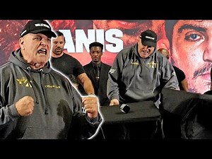 John Fury LOSES IT! FLIPS table and WRECKS KSI vs Tommy Fury Press conference in ANGRY moment!