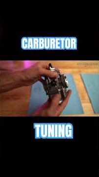 Carburetors 101 - Step 1 (what does what?)