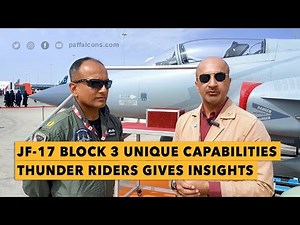 FINEST THUNDER RIDERS gives insights & capabilities on JF-17 Block 3 | Dubai Airshow 2023