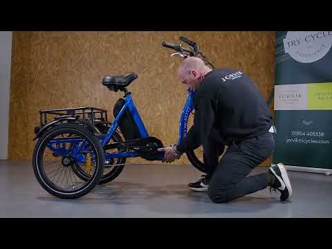 JET-E | Tricycle Demonstration | Jorvik Tricycles