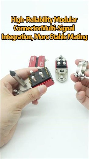 High-Integration Multi-Signal Modular ConnectorUltra-long Service Life with 100,000 Stable Mating .