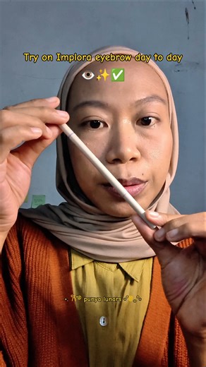 Gambar alis untuk daily pemula banget 😅 #makeup #makeupproducts