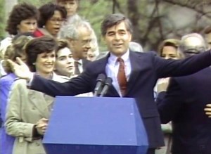 On this date in 1987, Massachusetts Gov. Michael Dukakis, "the son of Greek immigrants," announced he was running for president. CBSBoston.com/WBZ70 | WBZ / CBS News Boston