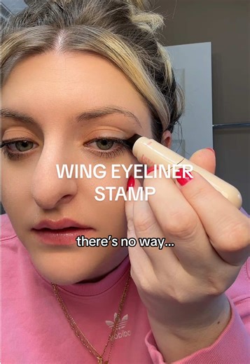 Mastering Wing Eyeliner with a Stamp Technique