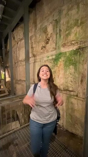 SUBTERRÂNEO DO TEMPLO DE JERUSALEM! Israel com a Aline