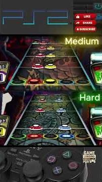 Guitar Hero (PS2) |I Love Rock 'n Roll | Medium vs Hard