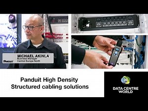Panduit High Density Structured Cabling Solutions @ Data Centre World London 2023