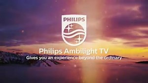 Philips Ambilight TV uses the power of light to give you an...