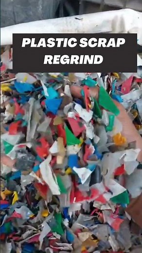 Plastic Regrind Business | HDPE Bottle to Granules Full Process! | #plasticscrap #shorts