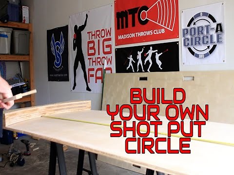 DIY SHOT PUT CIRCLE
