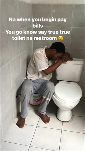 When you begin pay bills you go know say toilet na restroom | Grain brain | Facebook