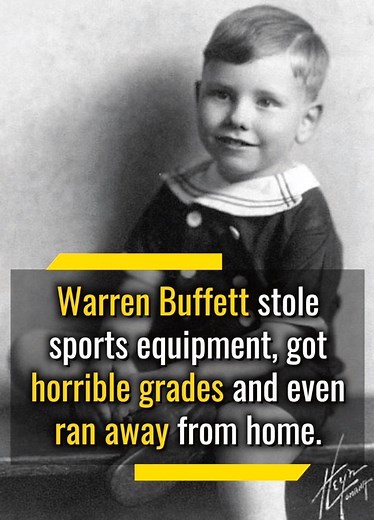 24M views · 19K reactions | Before becoming a billionaire investor turned philanthropist, Warren Buffet was just a shy boy from Omaha, Nebraska trying to marry a girl whose father did not believe in his potential. This is his story. | Life Stories | Facebook
