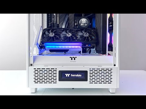 Installing the Thermaltake LCD Panel Kit for the Tower 500 Snow Edition