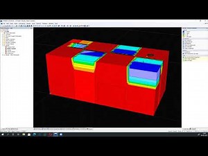 Hydrus 3D stratified medium simulation