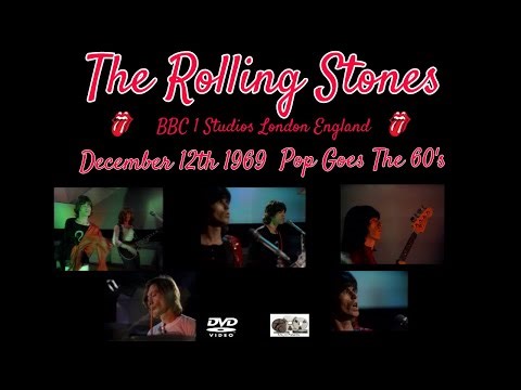 The Rolling Stones, December 12th, 1969, BBC 1 Studios "Gimme Shelter" on Pop Go The Sixties