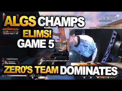 TLAW Zer0’s Team Dominates Game 5 in ALGS Champs ELIMS!! – Streamers React!!