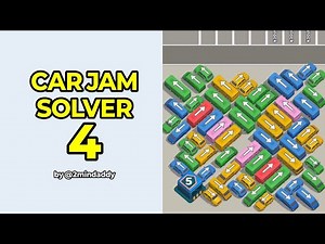 Car Jam Solver Level 4 Solution and Walkthrough