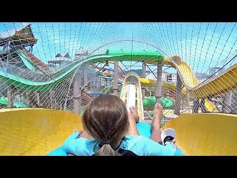 Water Coaster Slide at Gimhae Lotte Water Park