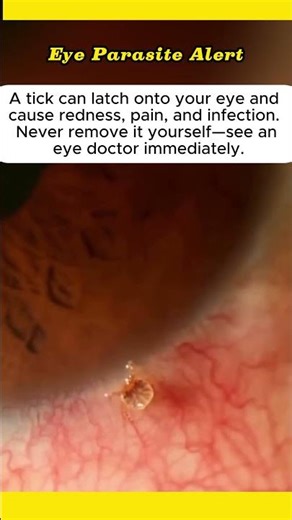 Eye Parasite Alert