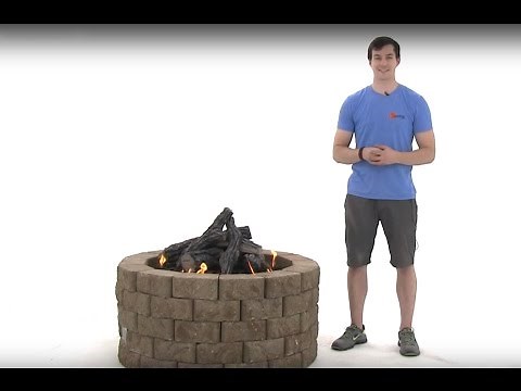 HPC HWI Electronic Ignition Outdoor Gas Fire Pit Insert Kit