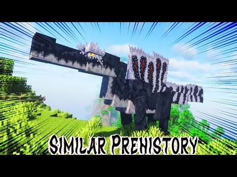 The Best Addon for Unusual Prehistory 2 #minecraft #dinosaurs #mods #unusualprehistory