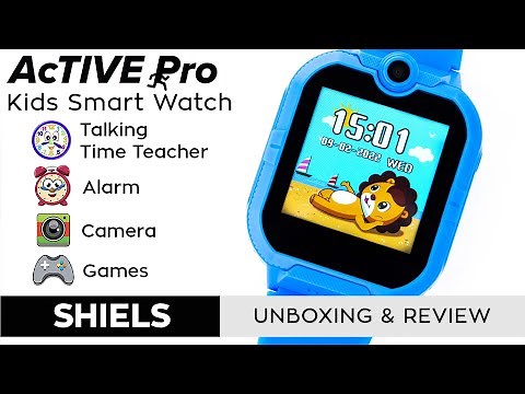 Kids Active Pro Talking Time Teacher Smart Watch - Unboxing & Review