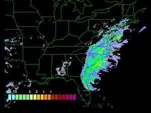 Hurricane Floyd (1999), Radar Animation