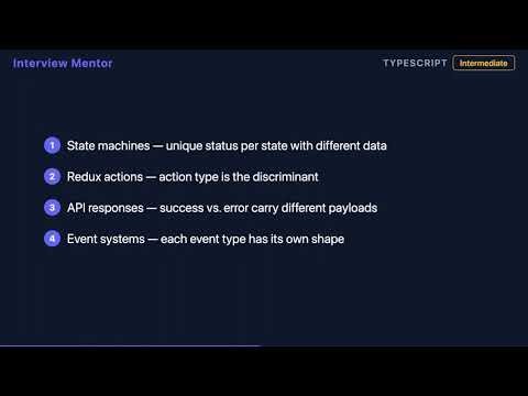 TypeScript Discriminated Unions Explained