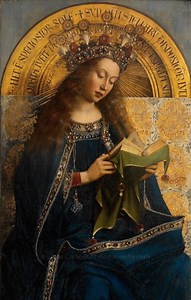 The Virgin Mary – Ghent Altarpiece – Jan Van Eyck – Medieval/renaissance – Catholic Art Print - Etsy