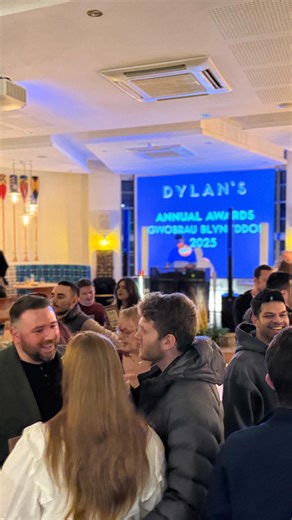 Team Dylan’s Celebration! 🪩 Dathliad Tîm Dylan’s! Last night we closed our restaurants early so the entire team could come together, hosted by Dylan’s Criccieth. 9 locations, 3 counties, 1 fantastic team - it was wonderful to celebrate all the dedication, effort, milestones, & teamwork achieved in 2025! After the welcome drinks & awards, it was straight to food, drinks, music & dancing until late o’clock. Here’s to an exciting 2026! | Dylan's