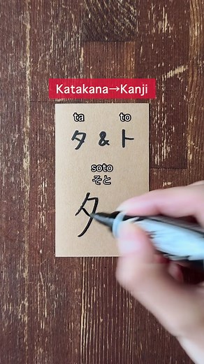 Katakana to Kanji: Japanese Language Lesson Video